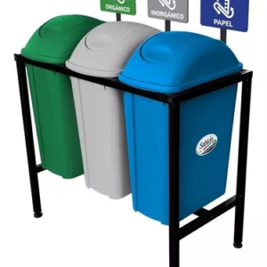 3 Piezas Bote De Basura